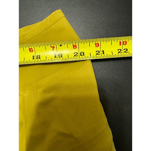 Lululemon Current State Board Short Swim Trunks Front Tie Mustard Yellow Size 38 - Picture 10 of 12